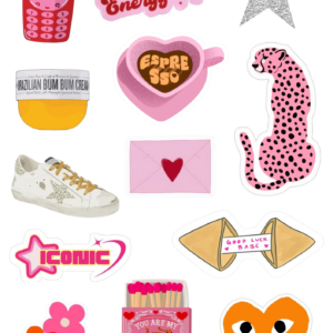 Stickers main character energy