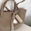 charm bag lipstick holder beige