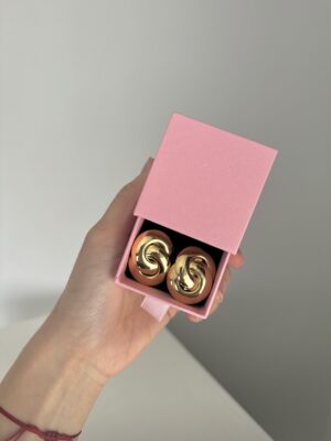 boucles d'oreilles infini