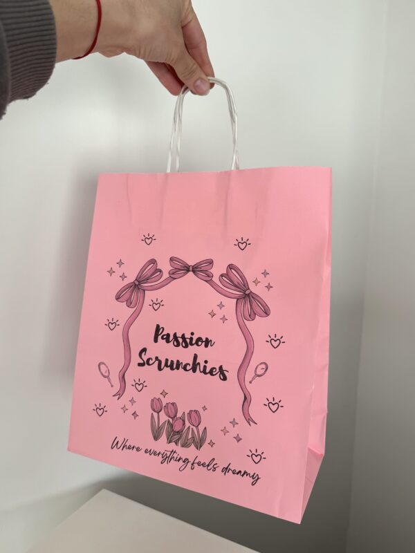 sac moyen format rose