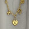 hearts and a bee
