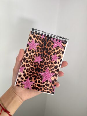 IMG_2244 mini notebook glam girl ( + page stickers offerte )