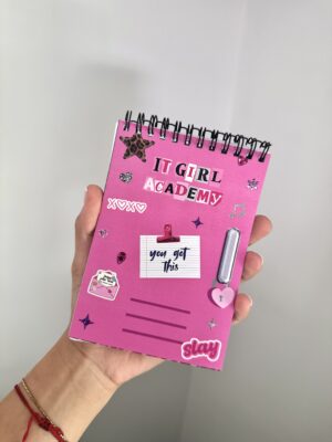 IMG_2245 mini notebook it girl academy locker ( + page stickers offerte )
